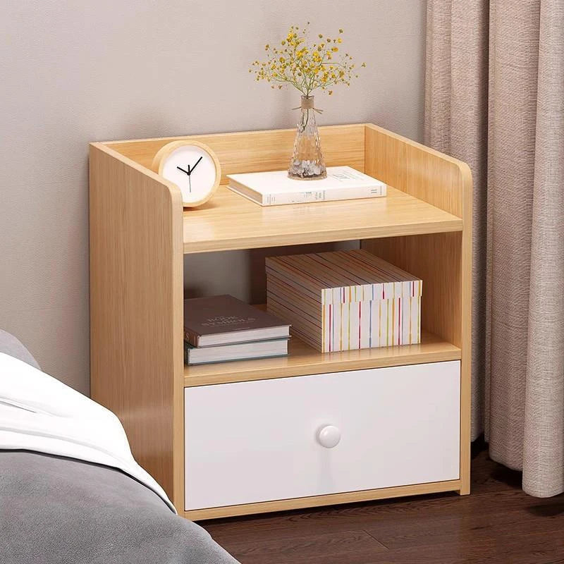 Simple Modern Nordic Bedside Table Drawer