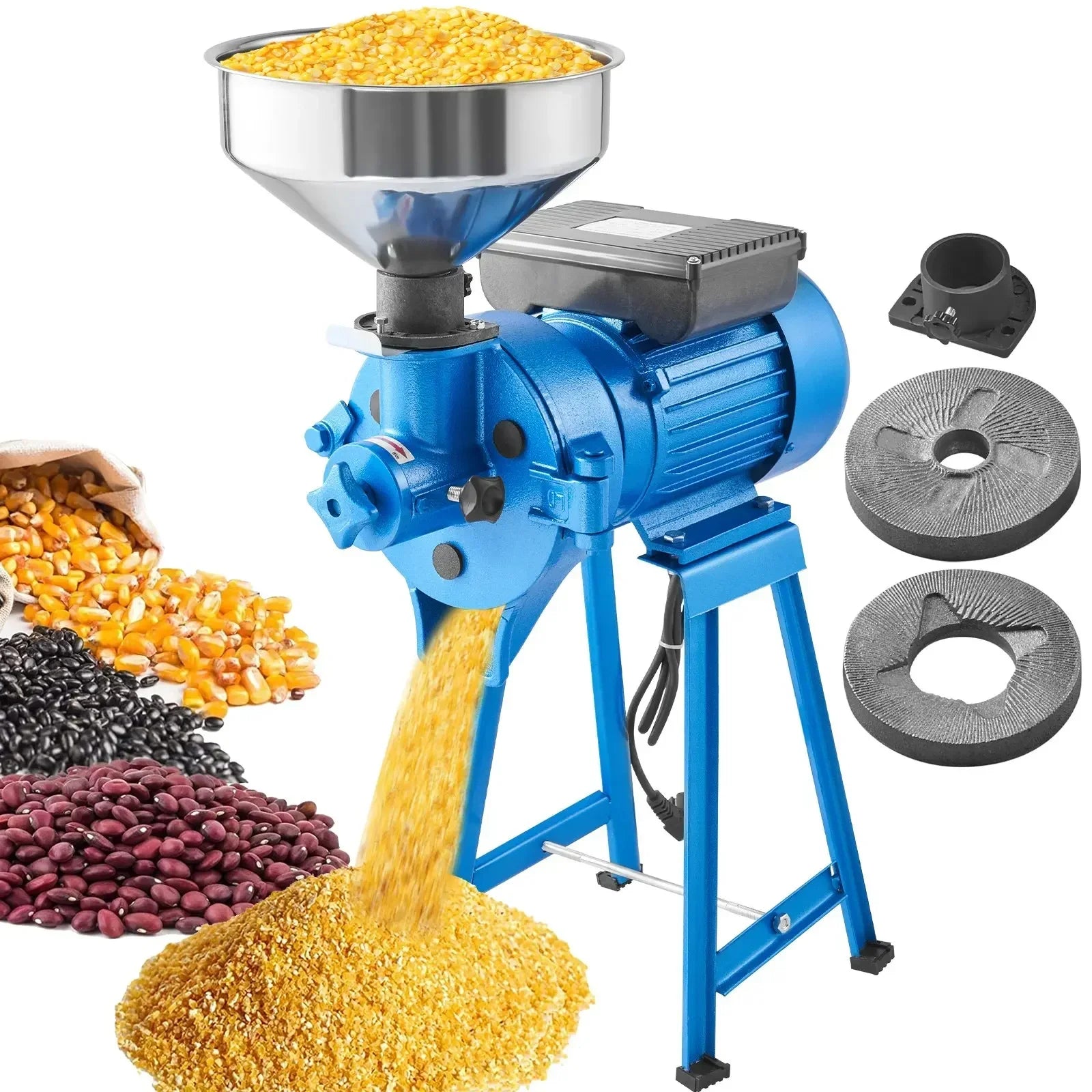 Electric Grain Grinder Mill Wet &amp; Dry